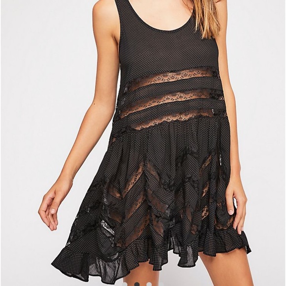 Free People Dresses & Skirts - Free People Black slip dress